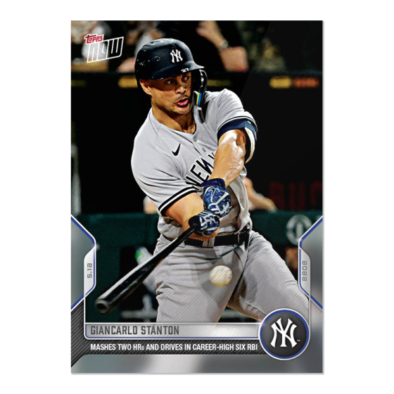 2022 Topps Now #170 Giancarlo Stanton