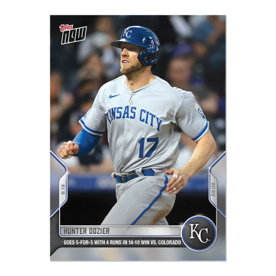 2022 Topps Now #174 Hunter Dozier