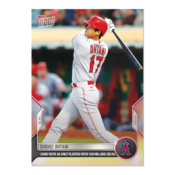 2022 Topps Now #176 Shohei Ohtani