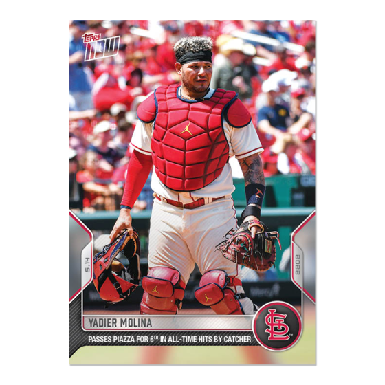 2022 Topps Now #177 Yadier Molina