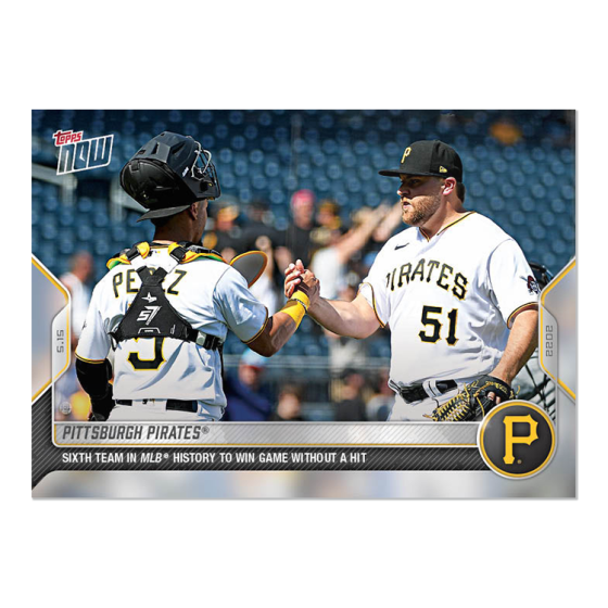 2022 Topps Now #181 Pittsburgh Pirates