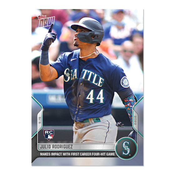 2022 Topps Now #183 Julio Rodriguez