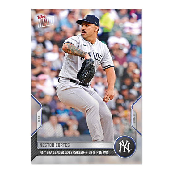 2022 Topps Now #184 Nestor Cortes