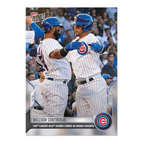 2022 Topps Now #189 Willson Contreras