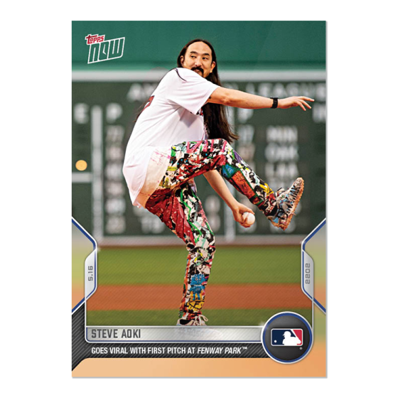 2022 Topps Now #191 Steve Aoki