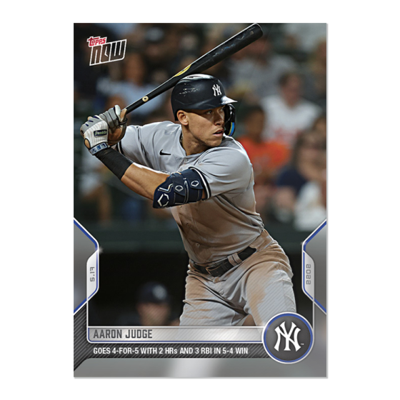 2022 Topps Now #193 Aaron Judge