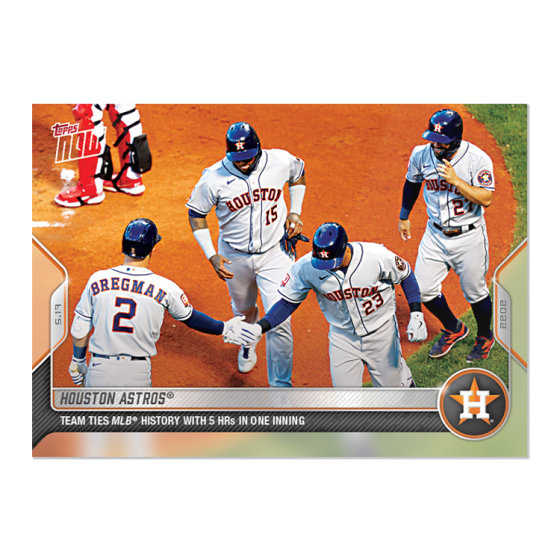2022 Topps Now #194 Houston Astros