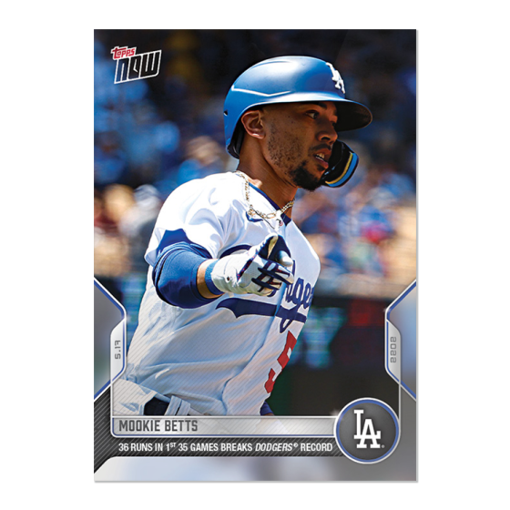 2022 Topps Now #195 Mookie Betts