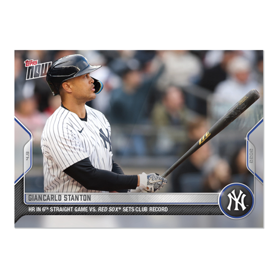2022 Topps Now #20 Giancarlo Stanton