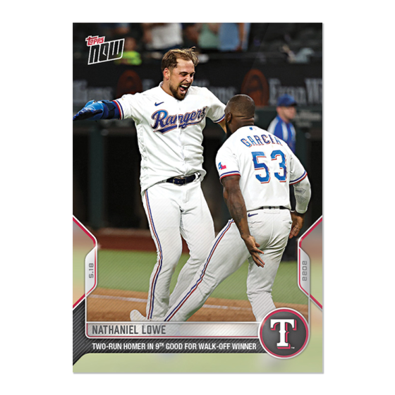 2022 Topps Now #200 Nathaniel Lowe
