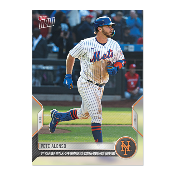 2022 Topps Now #203 Pete Alonso