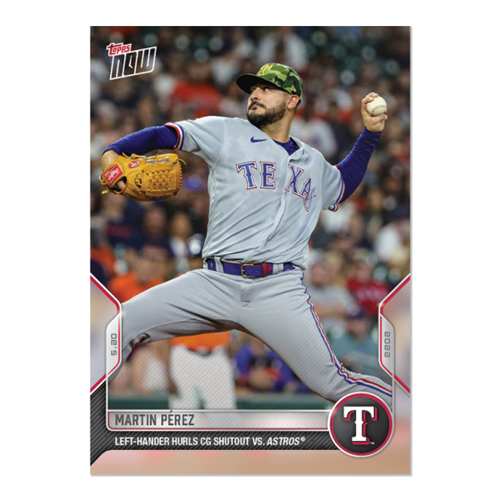 2022 Topps Now #209 Martin Perez