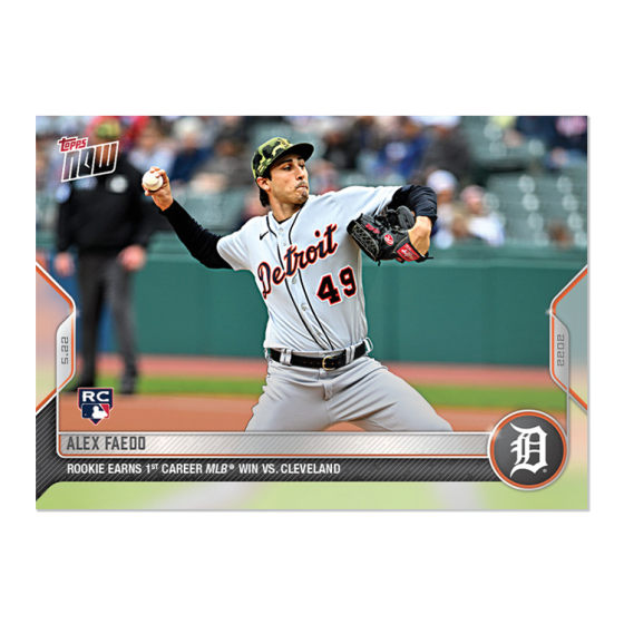 2022 Topps Now #221 Alex Faedo