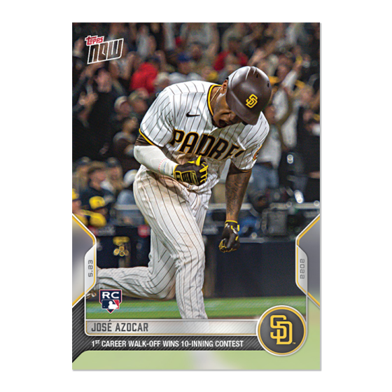 2022 Topps Now #229 Jose Azocar