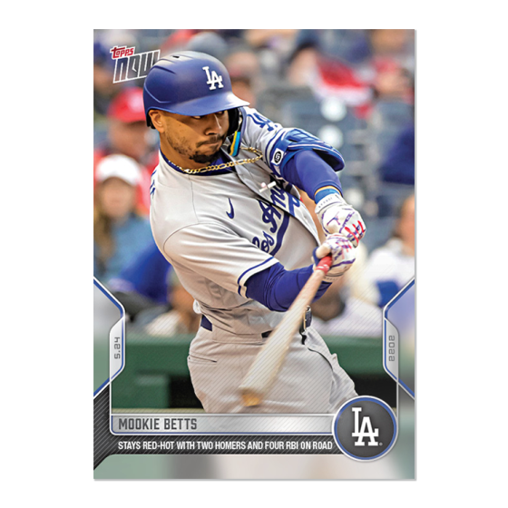 2022 Topps Now #231 Mookie Betts