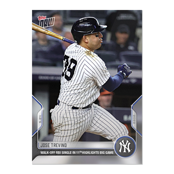2022 Topps Now #232 Jose Trevino
