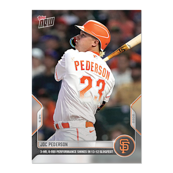 2022 Topps Now #234 Joc Pederson