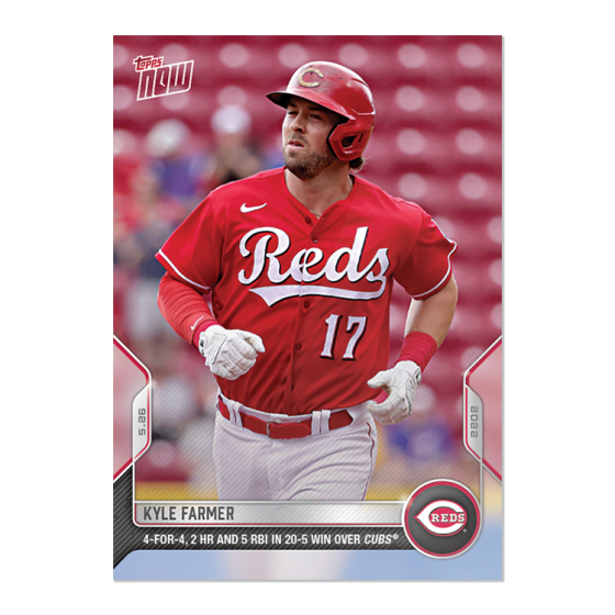 2022 Topps Now #240 Kyle Farmer
