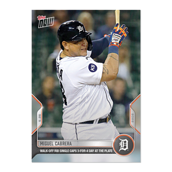 2022 Topps Now #241 Miguel Cabrera