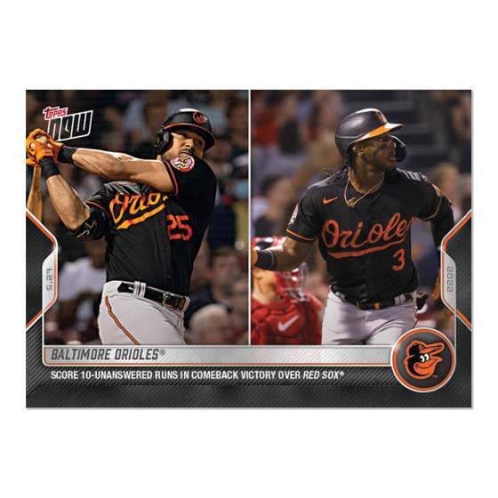 2022 Topps Now #247 Baltimore Orioles