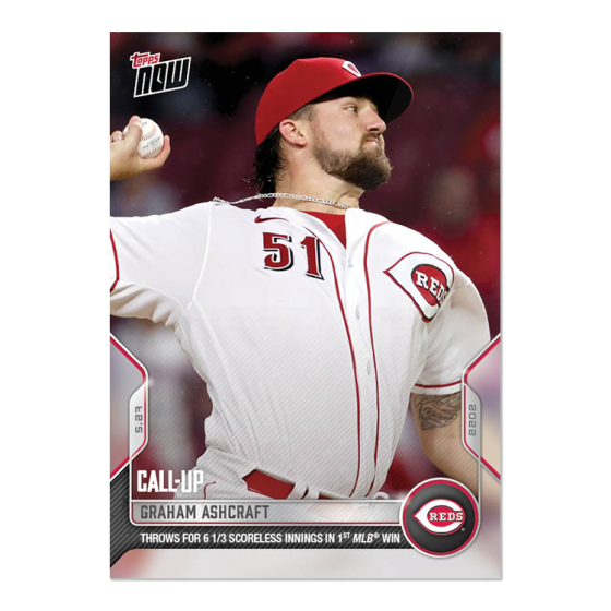 2022 Topps Now #248 Graham Ashcraft