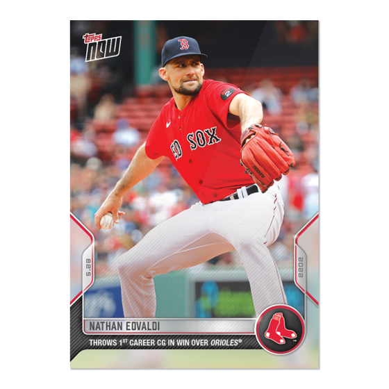 2022 Topps Now #249 Nathan Eovaldi
