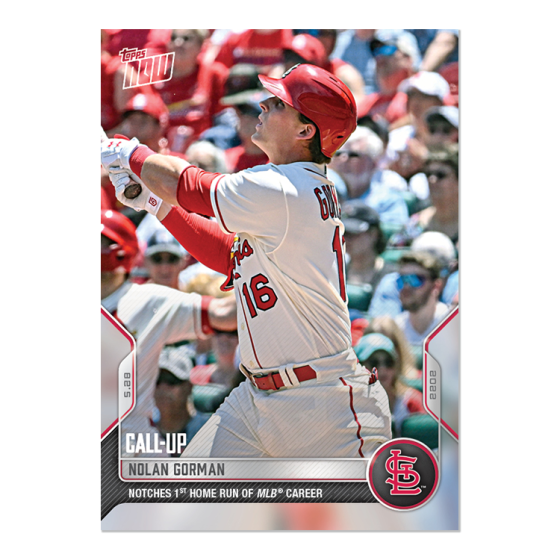 2022 Topps Now #251 Nolan Gorman