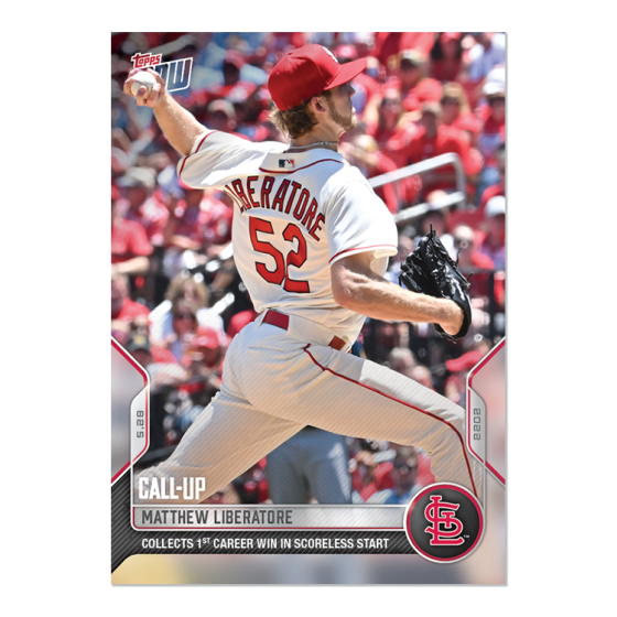 2022 Topps Now #252 Matthew Liberatore