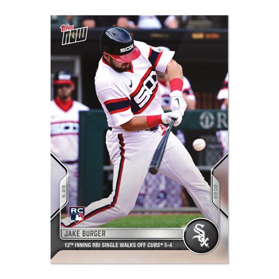 2022 Topps Now #256 Jake Burger
