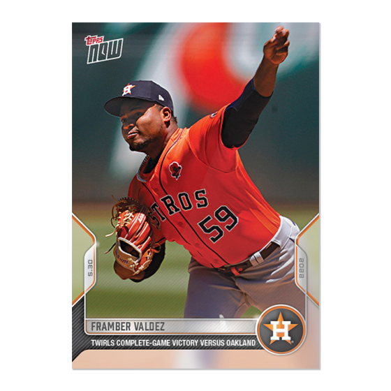 2022 Topps Now #266 Framber Valdez