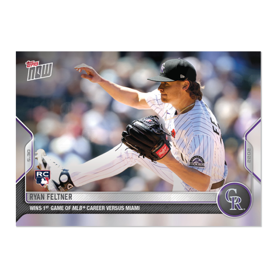 2022 Topps Now #268 Ryan Feltner