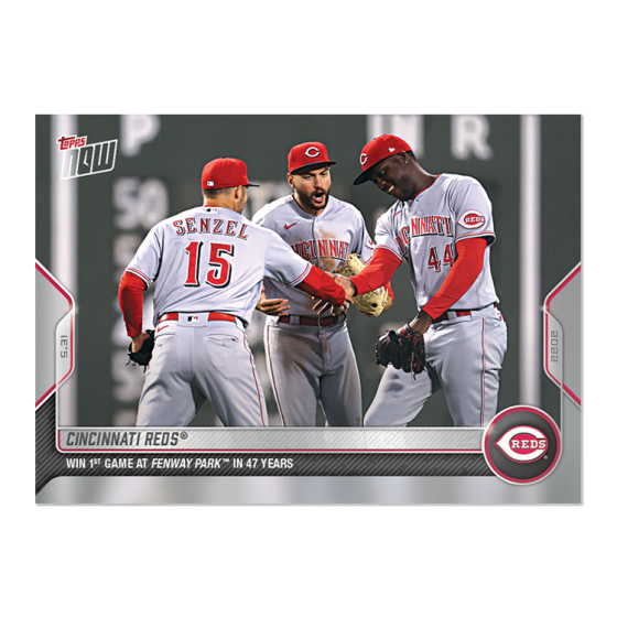 2022 Topps Now #273 Cincinnati Reds