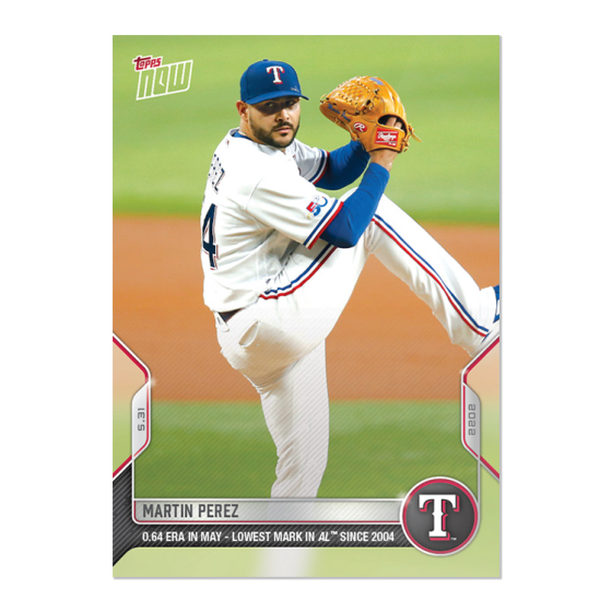 2022 Topps Now #275 Martin Perez