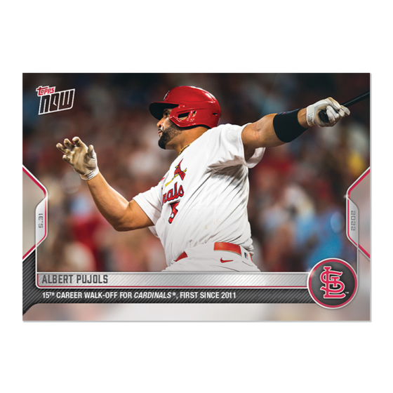 2022 Topps Now #278 Albert Pujols