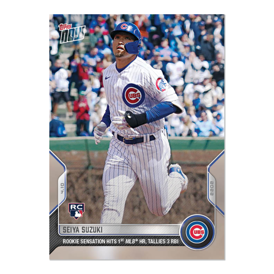 2022 Topps Now #28 Seiya Suzuki