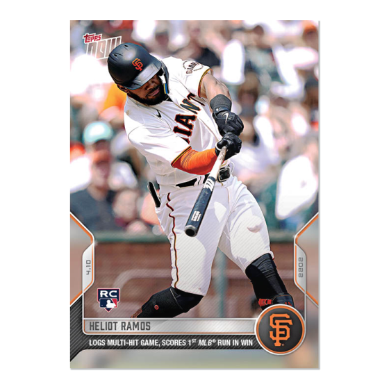 2022 Topps Now #29 Heliot Ramos