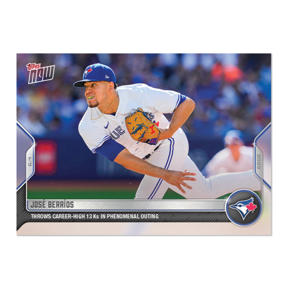 2022 Topps Now #299 JosÃ© BerrÃ­os