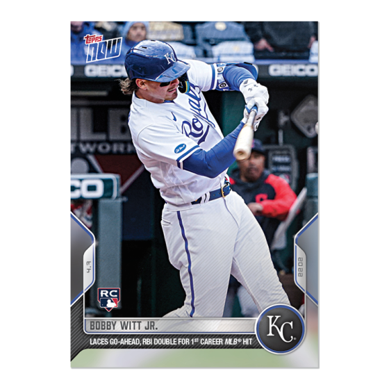 2022 Topps Now #3 Bobby Witt Jr