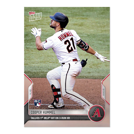 2022 Topps Now #30 Cooper Hummel