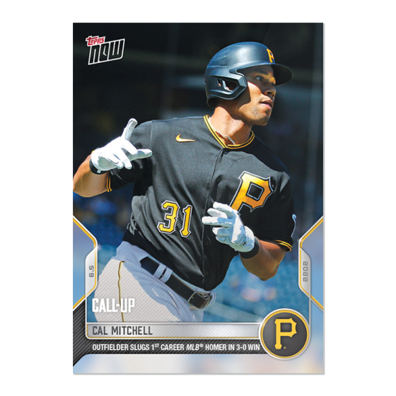 2022 Topps Now #307 Cal Mitchell