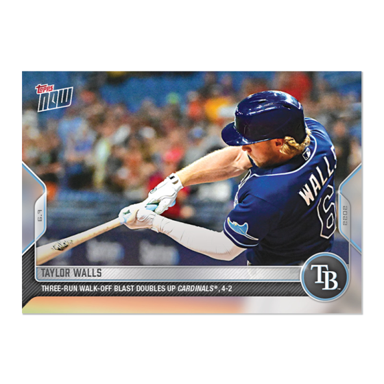2022 Topps Now #314 Taylor Walls