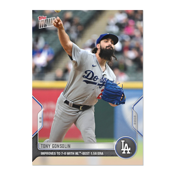 2022 Topps Now #321 Tony Gonsolin