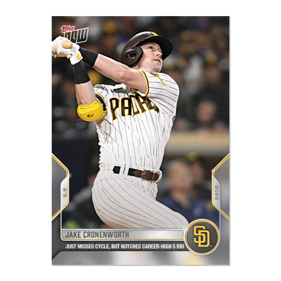 2022 Topps Now #322 Jake Cronenworth