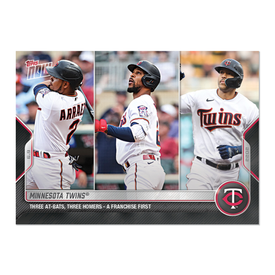 2022 Topps Now #325 Minnesota Twins