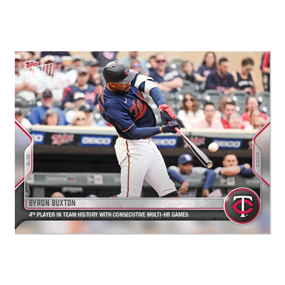 2022 Topps Now #327 Byron Buxton