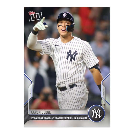 2022 Topps Now #333 Aaron Judge