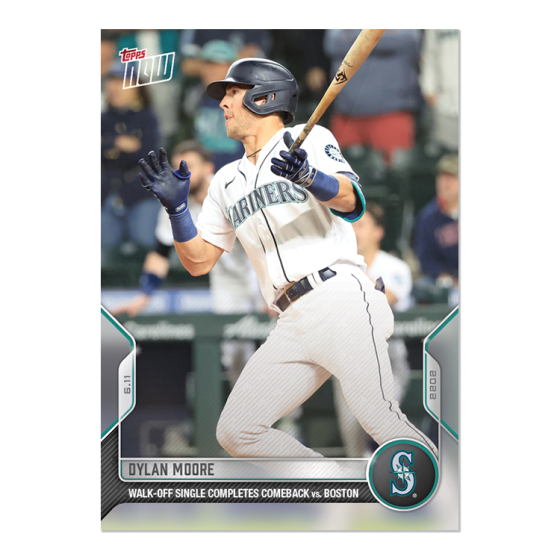 2022 Topps Now #336 Dylan Moore