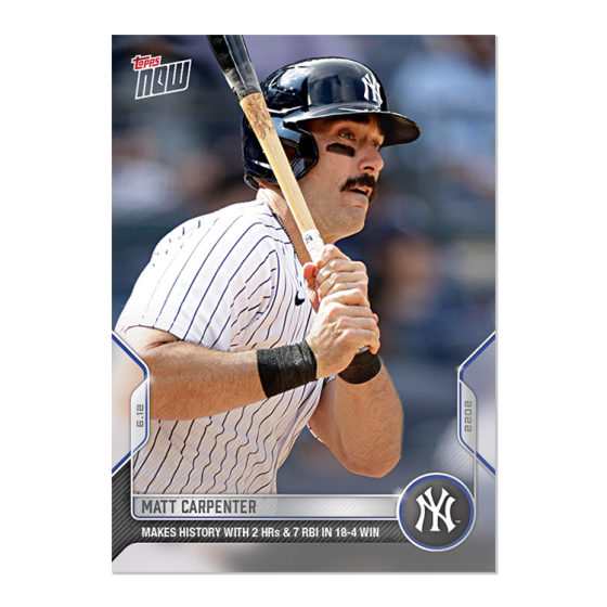 2022 Topps Now #338 Matt Carpenter