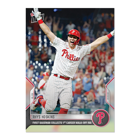 2022 Topps Now #340 Rhys Hoskins