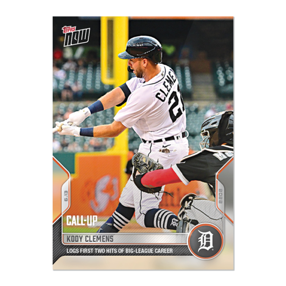 2022 Topps Now #342 Kody Clemens
